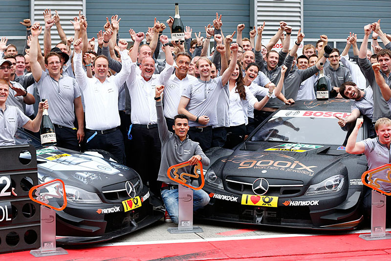 #25 Pascal Wehrlein (D, gooix Mercedes AMG, DTM Mercedes AMG C-Coupé)
