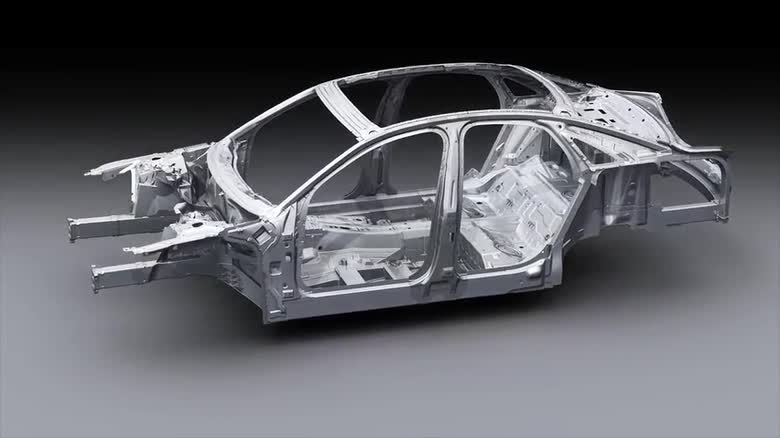 По алюминиевому силовому каркасу ASF (Audi Space Frame) решение принято. Он будет легче, чем сегодня, и использует целый ряд элементов, разработанных для платформы MLB.